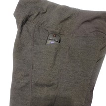 Womens Yoga Workout Leggings with Pockets High Waist Athletic Gray Pants - $9.88