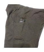 Womens Yoga Workout Leggings with Pockets High Waist Athletic Gray Pants - $13.42 CAD