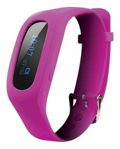 NEW Zenixx Actiiv Glow-in-the-Dark Activity Tracker II 2 PINK Watch Cal ... - $11.83