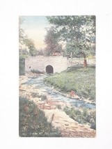Soldiers Home View Stone Bridge Quincy IL 1913 Vintage Postcard Posted - £10.06 GBP