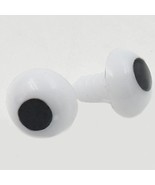 Fujiyuan Black 100 Sets Plastic Safety Solid Eyes for Bear Doll Animal P... - $101.97 MXN