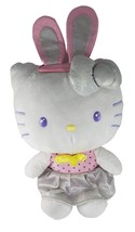 Hello Kitty Easter Bunny Ears Sanrio 2018 Plush Stuffed Animal - £17.57 GBP