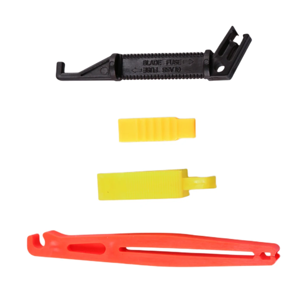 4Pcs/Set Universal Blade Fuse Puller Automobile Fuse Clip Tool Extractor Remov - £9.73 GBP