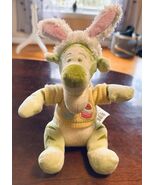 Vintage Rare Retired Disney Store Green Easter Bunny Tigger Plush - $490.33 MXN