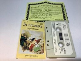 Schubert, Sylvia Capova Cassette Tape Impromtus MC-E-619 - £6.49 GBP