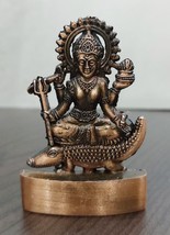 Ganga Idol Ganga Statue Murti 6.5 cm Height Energized - £9.43 GBP