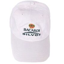 Bacardi Silver Men&#39;s Strapback Hat Watermelon One Size - $15.86