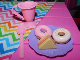 18&quot; Doll Bakery Baking Lot Sandwich Donuts food lot American Girl Our Generation - £7.00 GBP