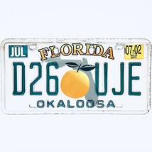 2002 United States Florida Okaloosa County Trailer License Plate D26 UJE - $17.63 CAD