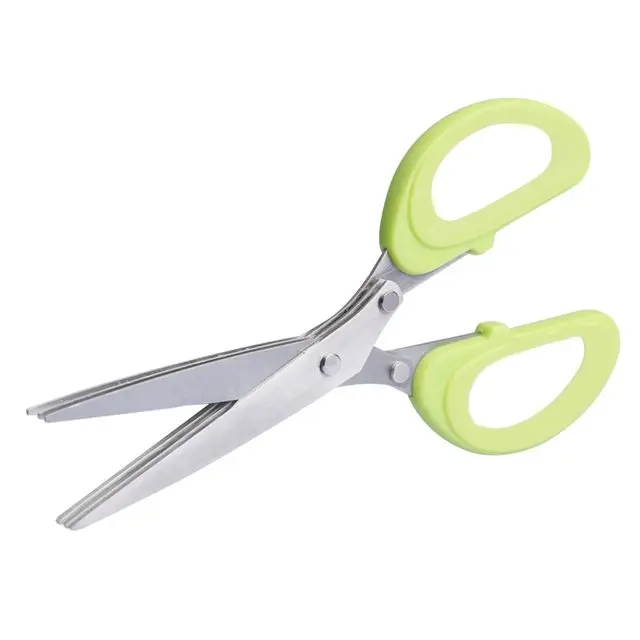 Kitchen Chopped Scissors Onion Herb Seaweed Spice Minced Blades Multi-layer Scis - £82.48 GBP