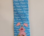 Keith Daniels Happy Easter/Easter Bunny Blue Pattern Neck Tie, 100% Poly... - $11.39