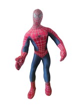 VINTAGE Marvel Spider-Man Movie  Window SUCKER 14&quot; Plush figure 2002 ToyBiz - £14.70 GBP