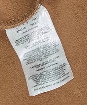 Columbia Baby Bunting Suit 12-18M Brown Fleece Hooded Footed Mittens image 5