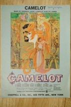 Vintage Musical Piano Sheet Music Camelot Theme Song 1960 Richard Harris - £8.69 GBP