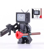TV Woman Skibidi Toilet Custom Printed Lego Compatible Minifigure Brick ... - $56.08 MXN