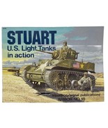 Stuart U.S. LIght Tanks in Action A Squadron/Signal Publication Paperbac... - $265.43 MXN