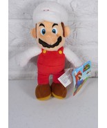Nintendo Fire Mario Plush Stuffed Toy 7 " White Red Jakks Pacific NWT