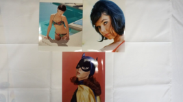 Yvonne Craig collection of 3 8x10 inch photos bikini 1960&#39;s portrait Batgirl - $35.00