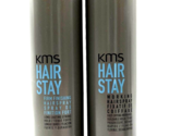 kms Hair Stay Working Hairspray Fast Drying Workable 8.4 oz-2 Pack - £29.42 GBP