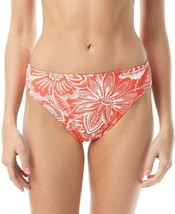 $66 Vince Camuto Womens Standard Reversible High Leg Bikini Bottom Red Small - £7.50 GBP