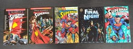 SUPERMAN Trade Paperback ⭐️LOT of 5⭐️ - $756.11 MXN