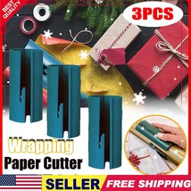 3Pcs Mini Portable Paper Cutter Paper Cutter Christmas Packaging Paper C... - $15.99