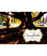 To A Dear Grandfather On His Birthday - Birthday Greeting Card - 01955 - $2.79