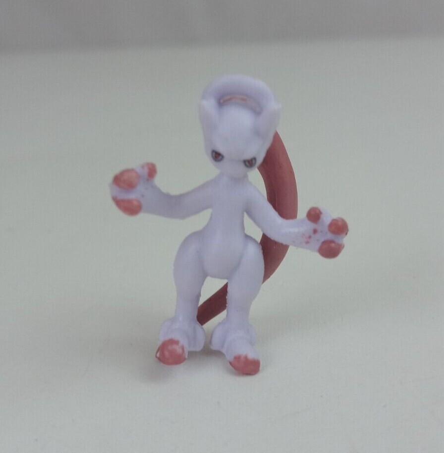 Vintage RL Pokemon Mewtwo 1.25&quot; Collectible Mini Figure - $14.84
