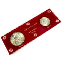 1947 Philippines 1 Peso and 50 Centavos AU Condition in Capitol Holder - $147.92