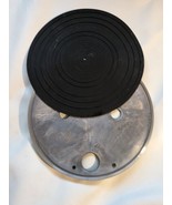 Lot of 2 JVC L-A21 L-A31 Turntable Platter Mat Replacement Parts OEM - $33.83 CAD