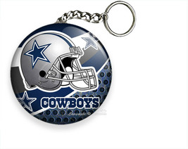 ☆ Dallas Cowboys Texas Football Team Keychain Key Fob Ring Chain Sport Gift Idea - £12.42 GBP+