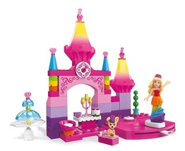 Mega Bloks - Barbie Rainbow Princess Castle Building Kit - 81 PCS - DPL00 - £13.43 GBP