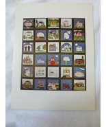 Port Townsend, WA 1978 Historic Quilt Project Postcard Unused - £7.86 GBP