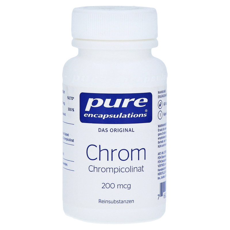 Primary image for Pure Encapsulations Chromium (Chromium Picolinate) 200 Mcg 60 pcs