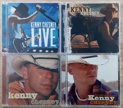 Kenny Chesney CD Lot of 4 Live: Live Those Songs Again Be As You Are (Songs From - £7.75 GBP