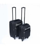 Black Oxford Cloth Suitcase (No Lock) - $1,659.69 MXN
