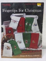 Leisure Arts Fingertips For Christmas Designs By Marina Anderson 1988 - £7.01 GBP
