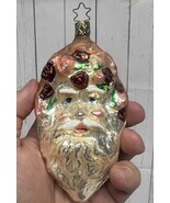 Vintage Inge Glass Father Christmas Santa Head Ornament West Germany - €11,90 EUR Vintage Inge Glass Father Christmas Santa Head Ornament West Germany - €11,90 EUR
