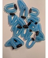 Pack of 20 Wrist Spiral Bracelet Key Holder Key Ring for ID Badge Sauna ... - $16.86 CAD