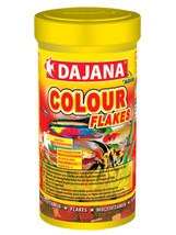 Dajana Color Enhancer Fish Food Flakes 100ml/20g, Tropical Fish Food for... - $14.80