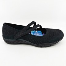 Skechers Breathe Easy Sympathize Black Womens Size 7.5 Slip On Shoes - £39.92 GBP