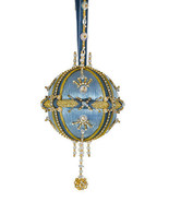 The Cracker Box Christmas Ornament Kit Grand Duke on Pale Blue Retired 1... - $135.00