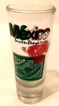 Mexico Bicentario 2010 Viva Mexico 4&quot; Collectible Shot Glass (5-83) - $8.03