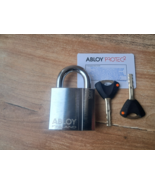 Abloy Protec2 PL 340/25 Steel Padlock With 2 Keys and Keycode Card - $160.00