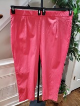 Koret Women&#39;s Pink Rayon Mid Rise Pull On Comfort Waist Skinny Pant Size 22W - £22.02 GBP