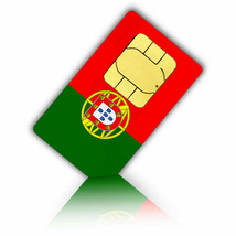 SIM CARD Portugal Anonymous Active 20Gb Offer + 2000 Min/Sms Free Roamin... - $7.99