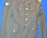 USGI SERGE AG-489 CLASS A DRESS GREEN ARMY DRESS UNIFORM COAT JACKET 38L - $56.69
