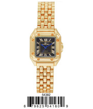 Gold/Black 5438-montres-carlo-bracelet-watch - £27.79 GBP