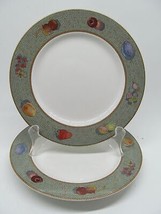 Sasaki Ravenna Set Two 7 3/4&quot; Salad Plates  By Stephen Dweck Appear Unused  - £22.67 GBP