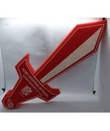 Vintage Rare Tennessee Titans Red Foam Sword Home Shopping Network 18&quot; - $49.49